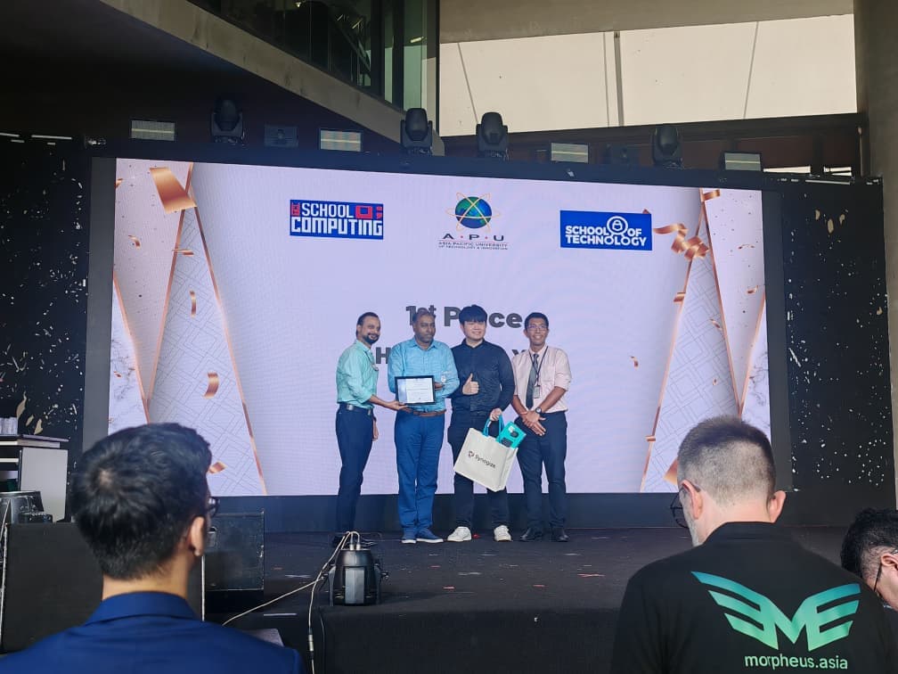 Final Year Project Showcase award ceremony